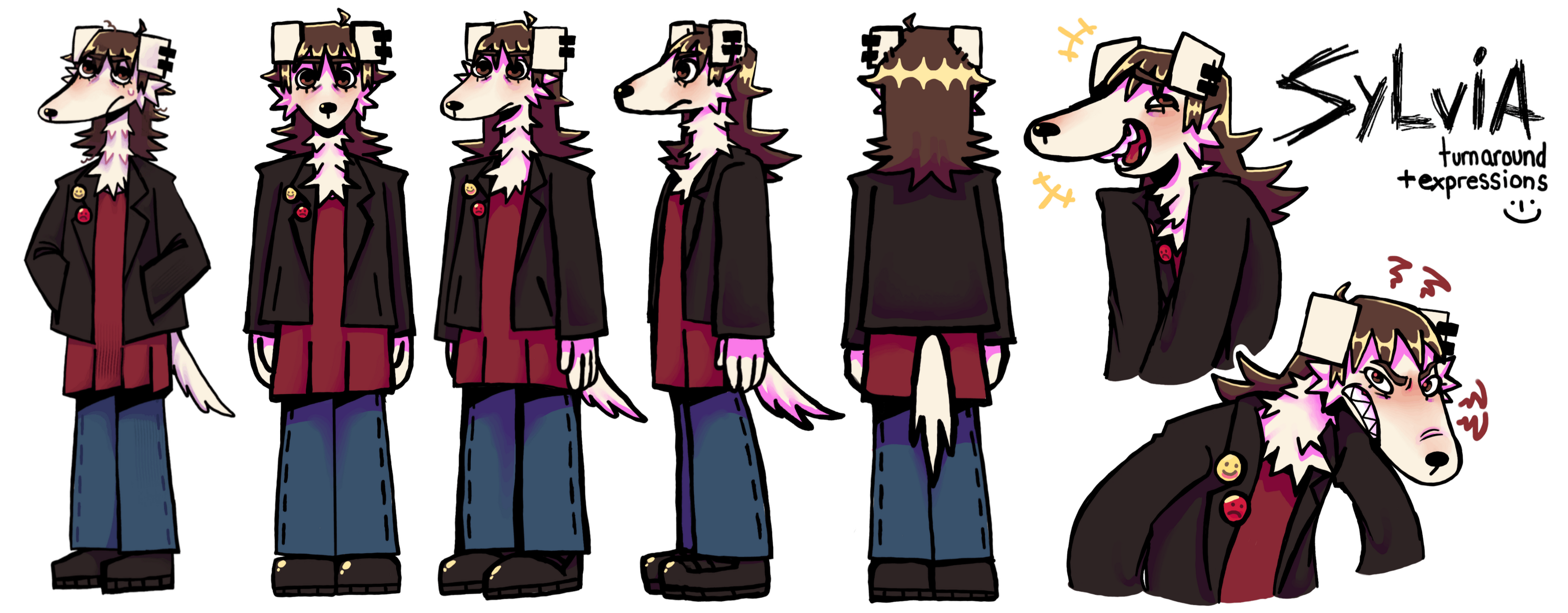 Sylvia Final Turnaround & Expressions