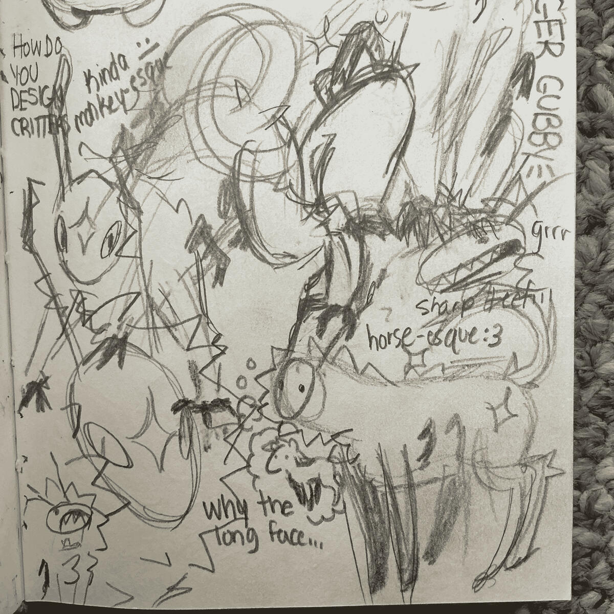 "Gubby" Early Concept Art