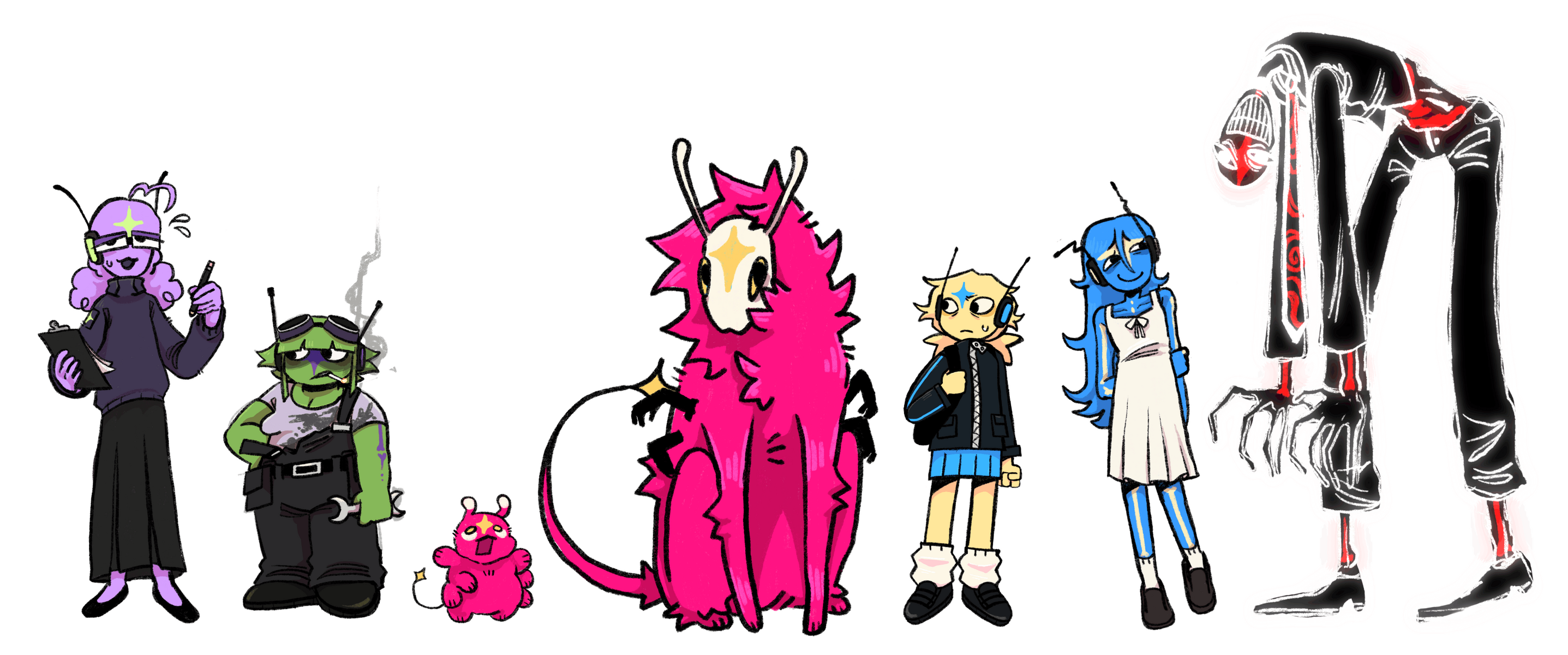 Final Character Lineup