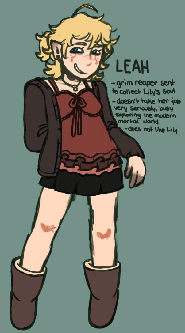 Leah Early Concept Art