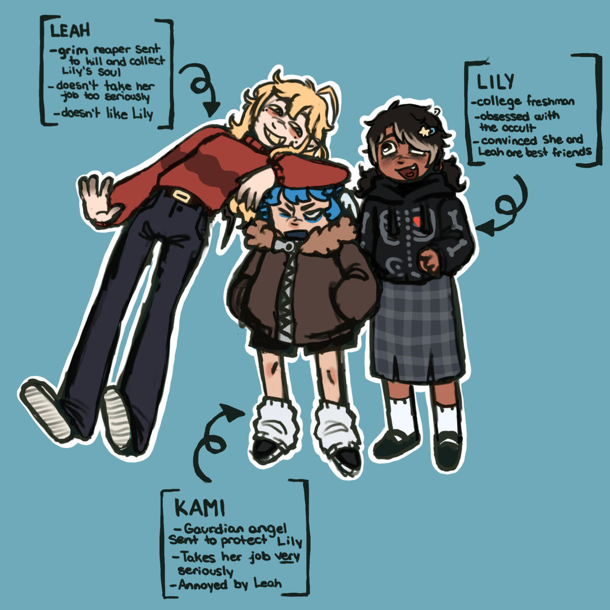 Leah, Lily, and Kami Final Designs